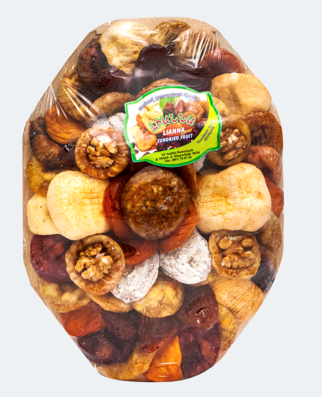 Armenian dried fruit assortment